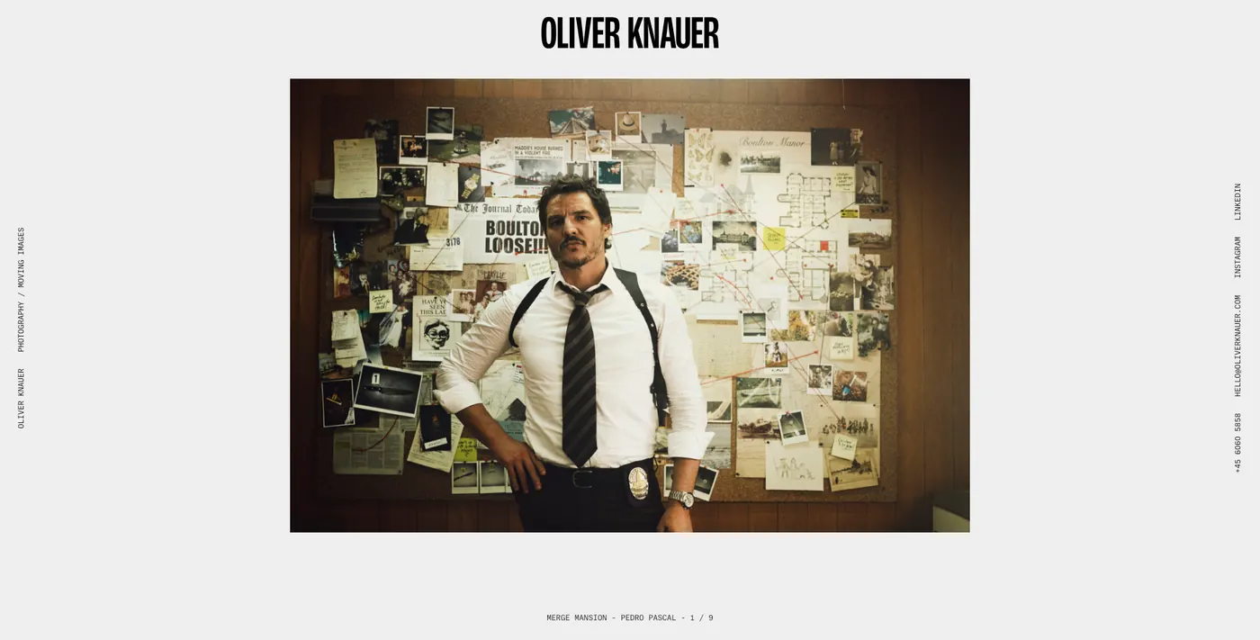 Oliver Knauer — Portfolio-website